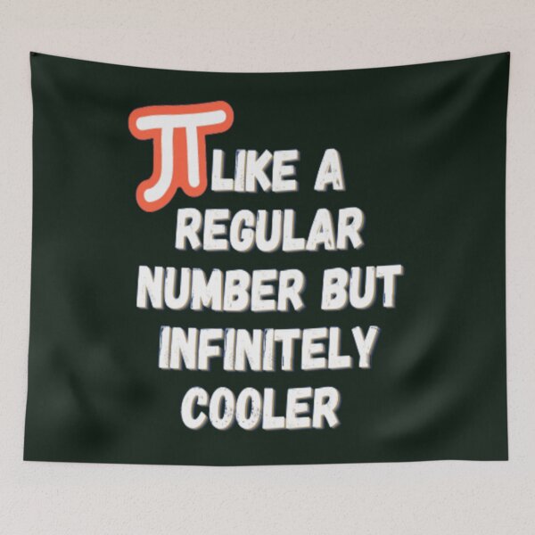 Item preview, Pi Like A Regular Number But Infinitely Cooler           designed and sold by DANGERSTRANG.