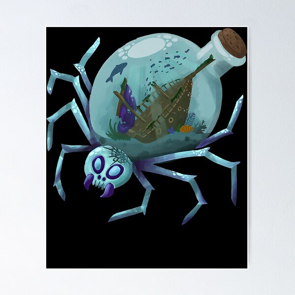 #bubble #spider #nature #desert #awesome Poster