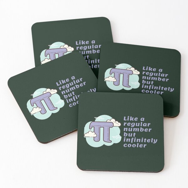 Item preview, Pi like a regular number but infinitely cooler    designed and sold by DANGERSTRANG.