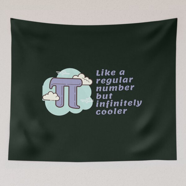 Item preview, Pi like a regular number but infinitely cooler    designed and sold by DANGERSTRANG.