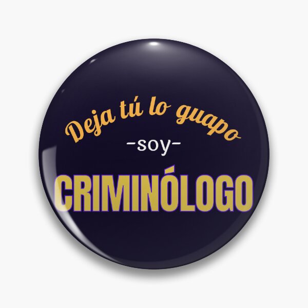 Item preview, Copy of Leave the handsome, I'm a crimonologist (dark blue background) designed and sold by GabyDark.