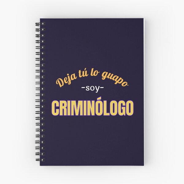 Item preview, Copy of Leave the handsome, I'm a crimonologist (dark blue background) designed and sold by GabyDark.