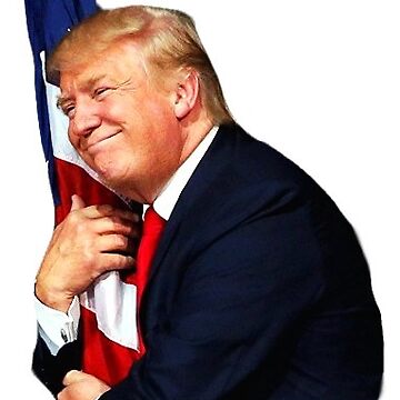 Artwork thumbnail, Trump Loves America by StickersOfTrump