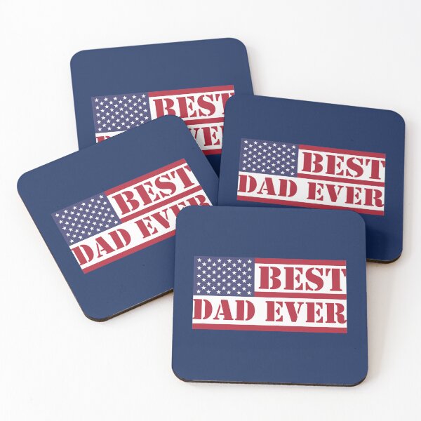 Item preview, Best Dad Ever Mug, USA American Flag Gift For Fathers Day, Patriotic Present   designed and sold by JWMApparel.