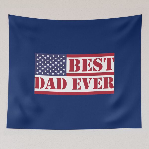 Item preview, Best Dad Ever Mug, USA American Flag Gift For Fathers Day, Patriotic Present   designed and sold by JWMApparel.
