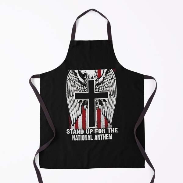 Item preview, Kneel For The Cross Stand Up For The National Anthem T Shirt designed and sold by JWMApparel.