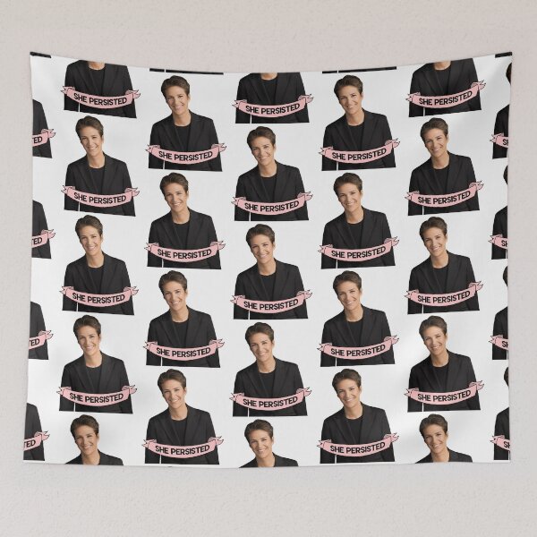 Item preview, Rachel Maddow "She Persisted" designed and sold by itsmebecca.