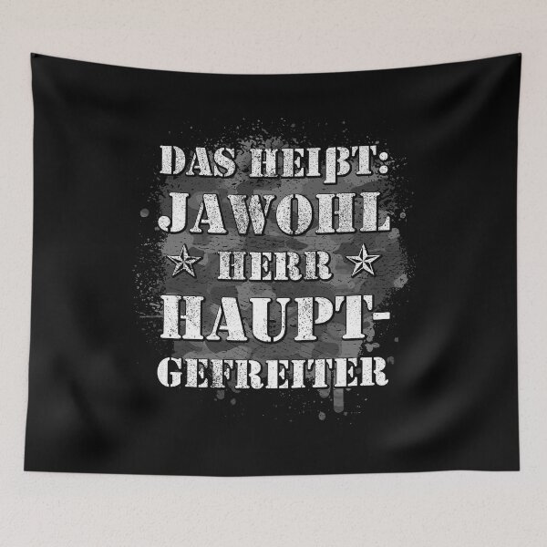 Item preview, Yes, Mr. Corporal AGA HptGefr rank designed and sold by Denis Rösler.