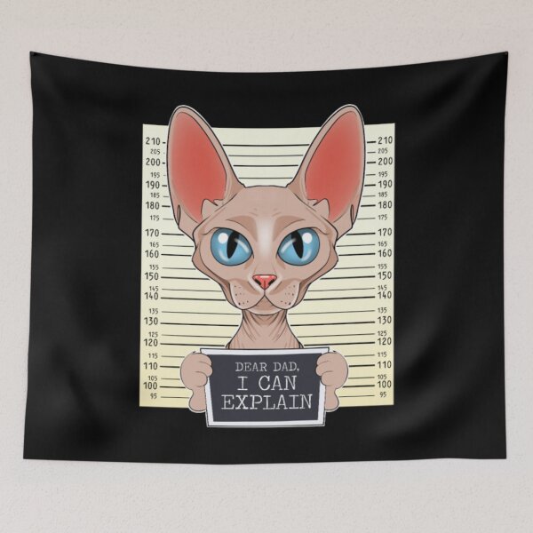 Item preview, Sphynx cat dad can explains designed and sold by jackienorfolkal.