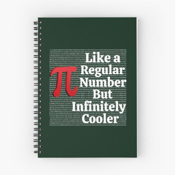 Item preview, Pi Like A Regular Number But Infinitely Cooler funny pie day designed and sold by DANGERSTRANG.