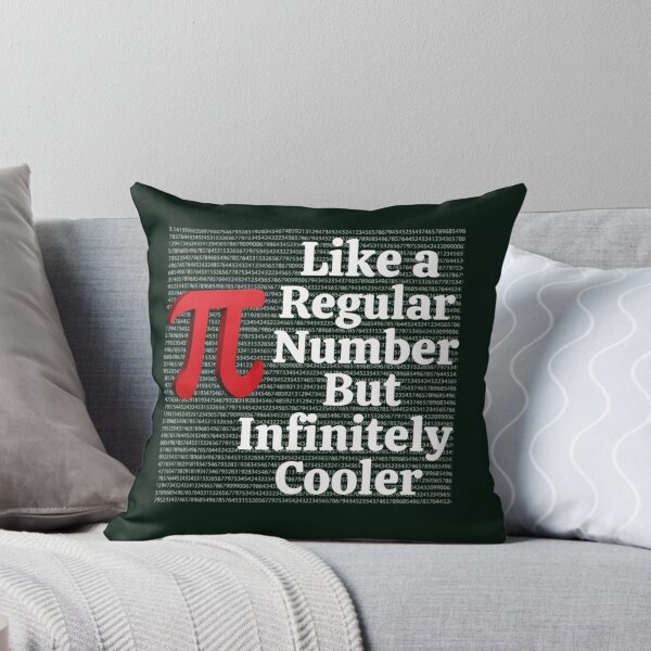 Item preview, Pi Like A Regular Number But Infinitely Cooler funny pie day designed and sold by DANGERSTRANG.