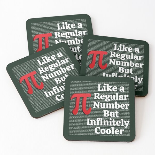 Item preview, Pi Like A Regular Number But Infinitely Cooler funny pie day designed and sold by DANGERSTRANG.