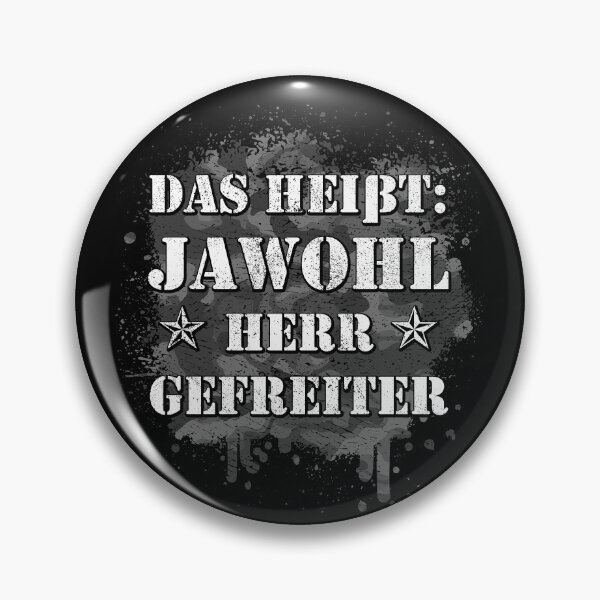 Item preview, Yes, Herr Gefreiter AGA Bund Gefr rank designed and sold by Denis Rösler.