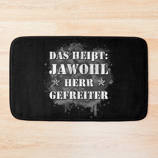 Item preview, Yes, Herr Gefreiter AGA Bund Gefr rank designed and sold by Denis Rösler.