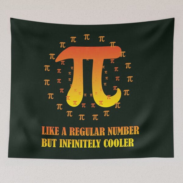 Item preview, Pi Like A Regular Number But Infinitely Cooler   designed and sold by DANGERSTRANG.