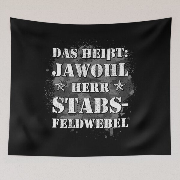 Item preview, Yes, Mr. Staff sergeant AGA StFw SF instructor designed and sold by Denis Rösler.