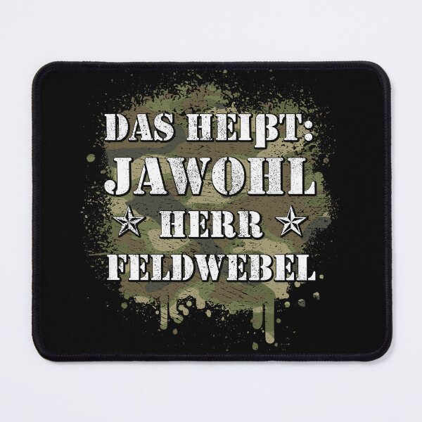 Item preview, Yes, Mr. Feldwebel Bund rank Fw instructor designed and sold by Denis Rösler.