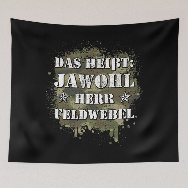 Item preview, Yes, Mr. Feldwebel Bund rank Fw instructor designed and sold by Denis Rösler.