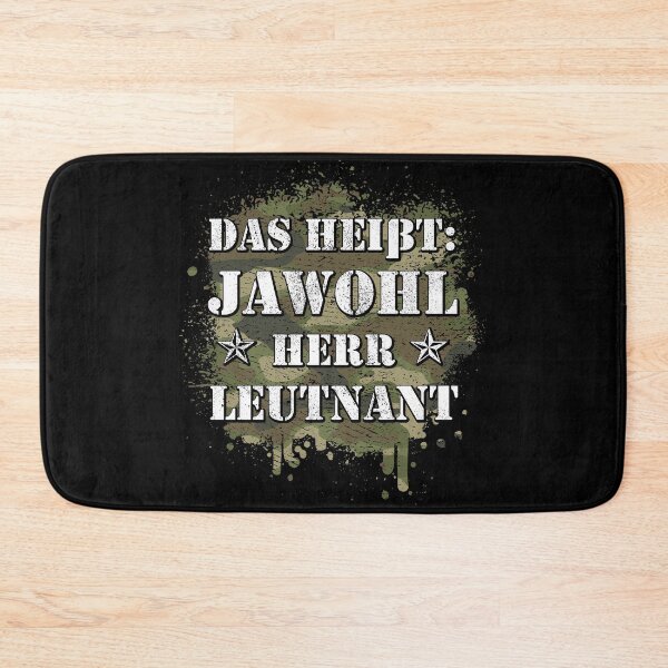 Item preview, Yes, Mr. Leutnant Bund rank Lt instructor designed and sold by Denis Rösler.
