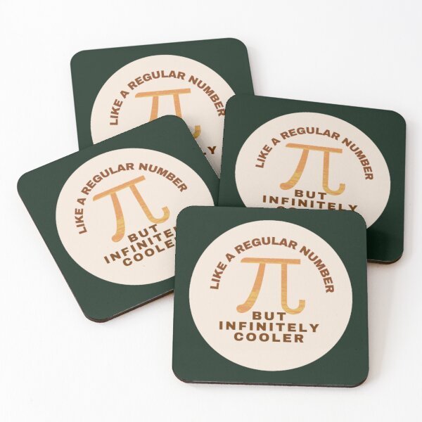 Item preview, pi like a regular number but infinitely cooler,gift for international pi day   designed and sold by DANGERSTRANG.