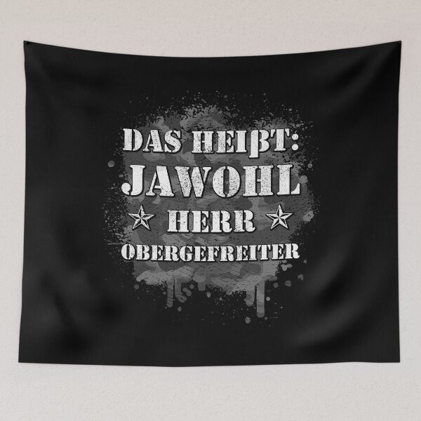 Item preview, Yes, Mr. Corporal OG AGA OGefr rank designed and sold by Denis Rösler.