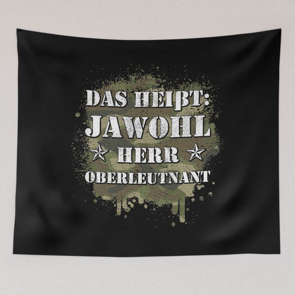 Item preview, Yes, Mr. Oberleutnant Bund rank OLt AGA designed and sold by Denis Rösler.