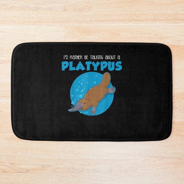 Item preview, Funny I'd Rather Be Talking About A Platypus designed and sold by characteriz.
