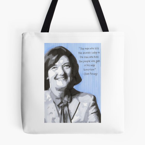 Item preview, Dian Fossey designed and sold by anniemgo.