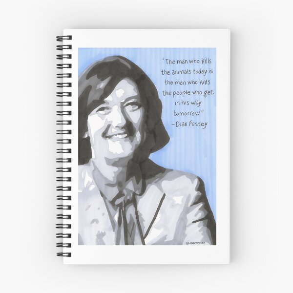 Item preview, Dian Fossey designed and sold by anniemgo.