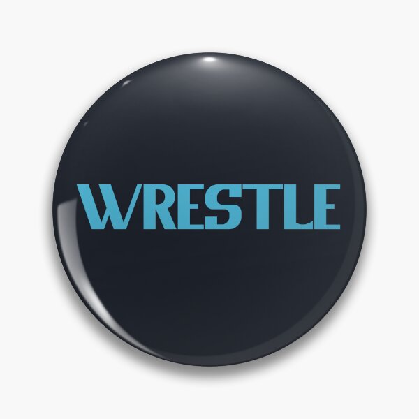 Item preview, Wrestle - Sports Blue Bold Text designed and sold by Chubuter.