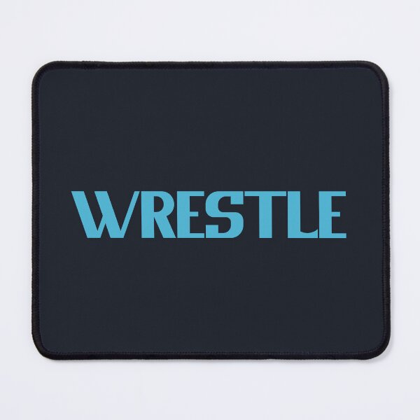 Item preview, Wrestle - Sports Blue Bold Text designed and sold by Chubuter.
