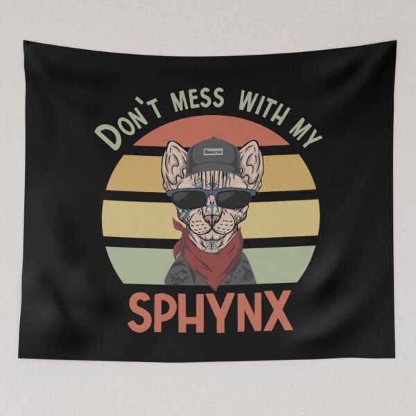 Item preview, Sphynx cat boss mess with therapy designed and sold by jackienorfolkal.