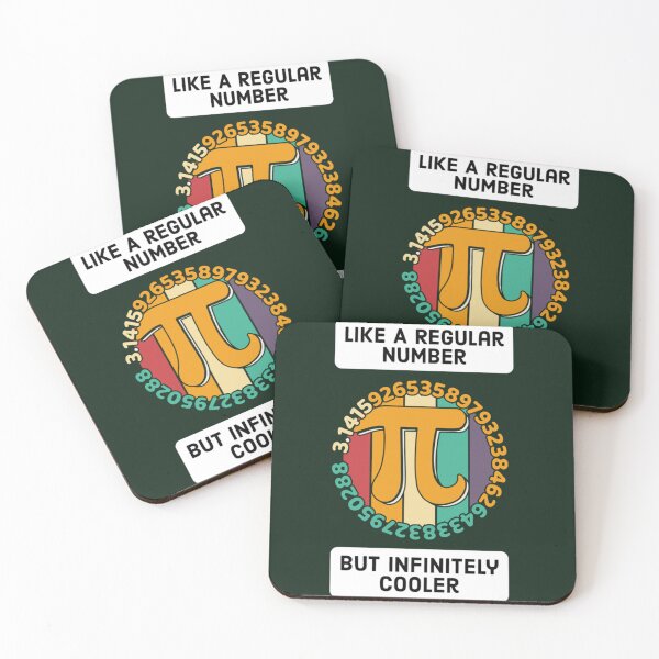 Item preview, Pi Like A Regular Number But Infinitely Cooler     designed and sold by DANGERSTRANG.