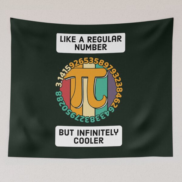 Item preview, Pi Like A Regular Number But Infinitely Cooler     designed and sold by DANGERSTRANG.