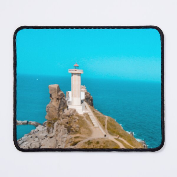 Item preview, Lighthouse  & Deep blue ocean water  designed and sold by anisbbmbrush.