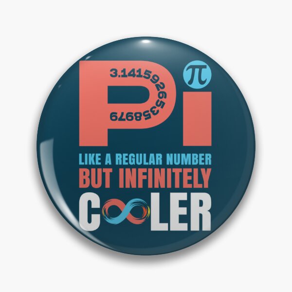 Item preview, Pi Like A Regular Number But Infinitely Cooler Happy Pi Day 3.14 Teachers Students Mathematics  (1) designed and sold by DANGERSTRANG.