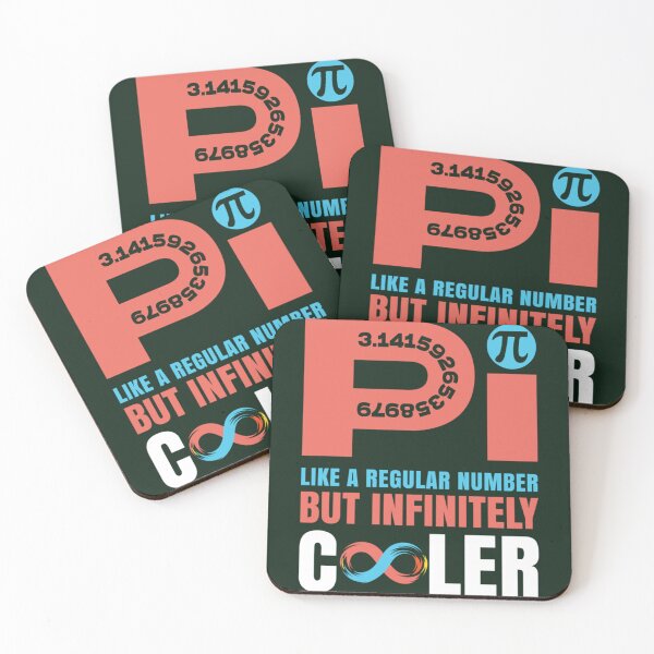 Item preview, Pi Like A Regular Number But Infinitely Cooler Happy Pi Day 3.14 Teachers Students Mathematics  (1) designed and sold by DANGERSTRANG.