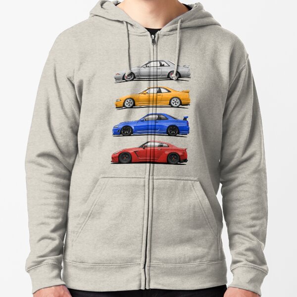 Skyline GTR. Generation Zipped Hoodie