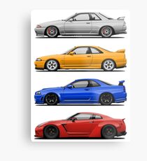Skyline GTR. Generation Metal Print