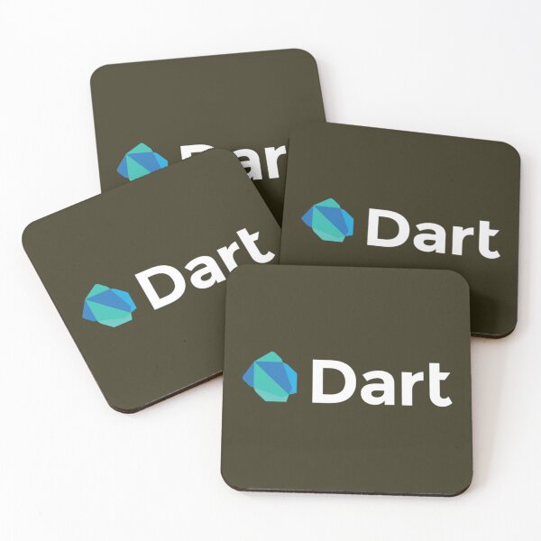 Item preview, Dart Logo with White Text for Dart Software Engineer     designed and sold by SouthernAsh.