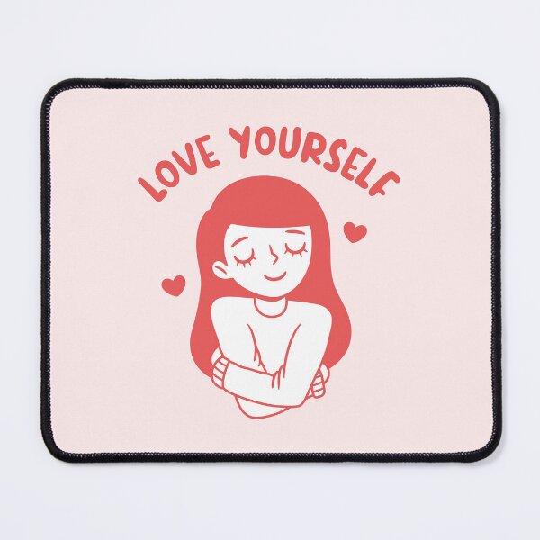 Item preview, Girl Self Hug Love Yourself designed and sold by rustydoodle.
