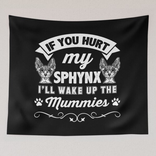 Item preview, You hurt my sphynx cat wake up designed and sold by jackienorfolkal.