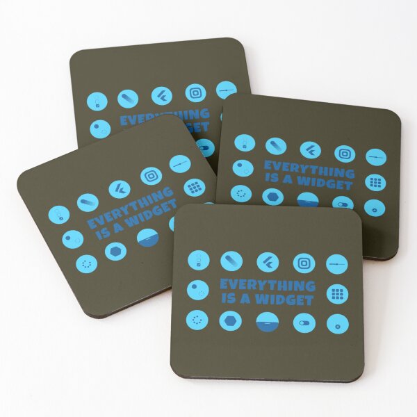 Item preview, Everything is a Widget - Flutter      designed and sold by SouthernAsh.