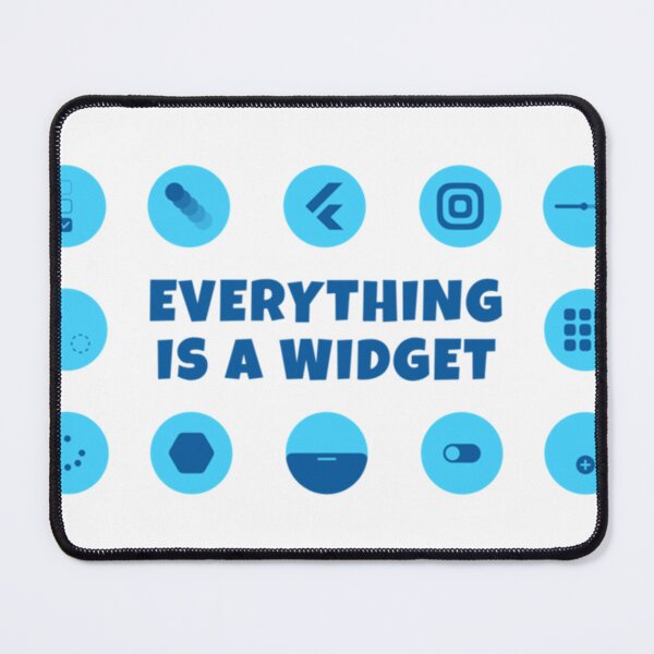 Item preview, Everything is a Widget - Flutter designed and sold by SouthernAsh.