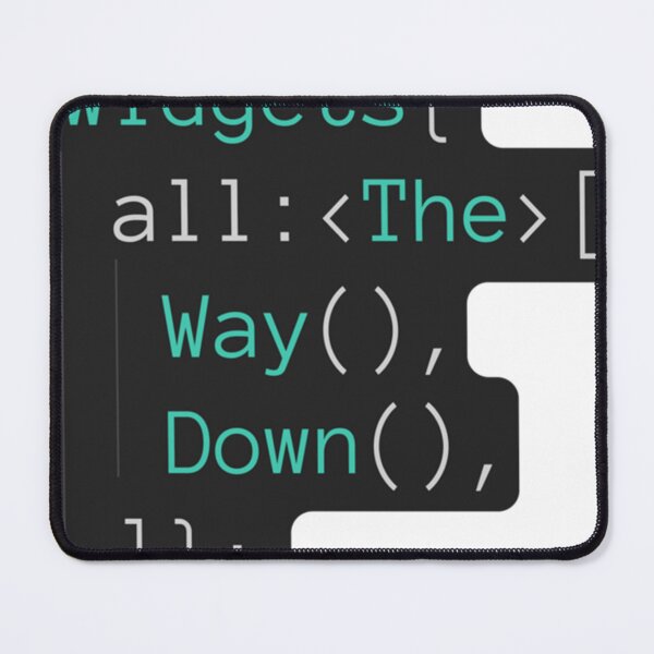 Item preview, Flutter Widgets all the way down     designed and sold by SouthernAsh.