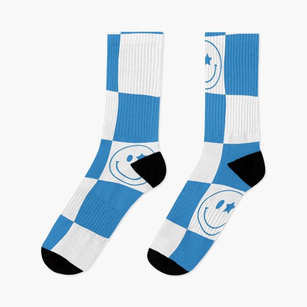 Item preview, Aesthetic Blue and White Checker Pattern designed and sold by ind3finite.