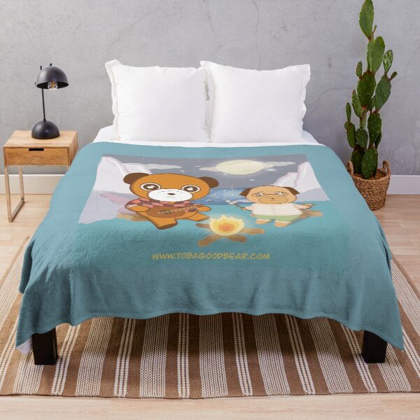 Item preview, Bear and Pug Camping designed and sold by Toba Goodbear.