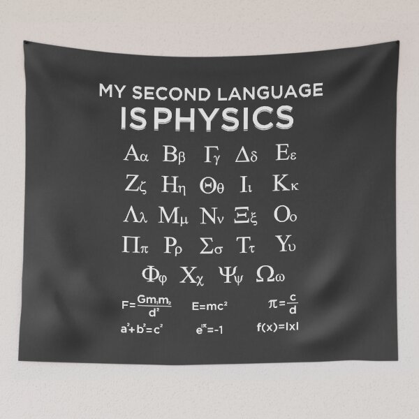 Item preview, My Second Language Is Physics Funny Physics designed and sold by SelenaAngel.