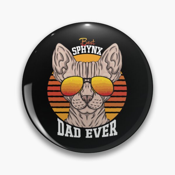 Item preview, Sphynx cat dad ever getting designed and sold by jackienorfolkal.