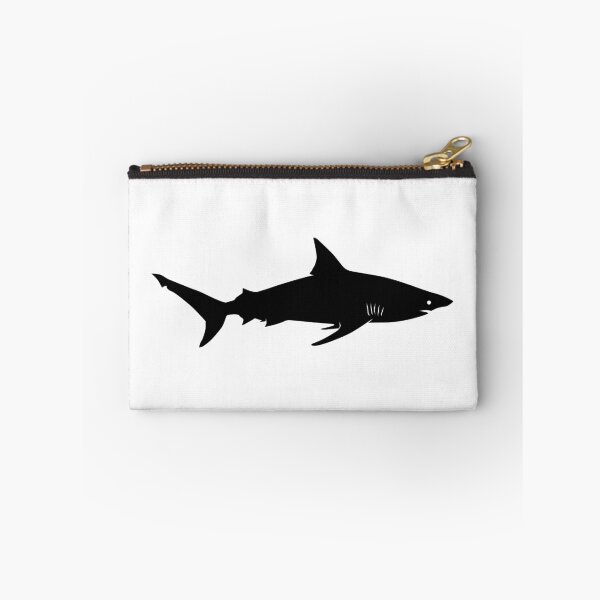 Item preview, Blacktip Shark Silhouette (Black) designed and sold by SandpiperDesign.